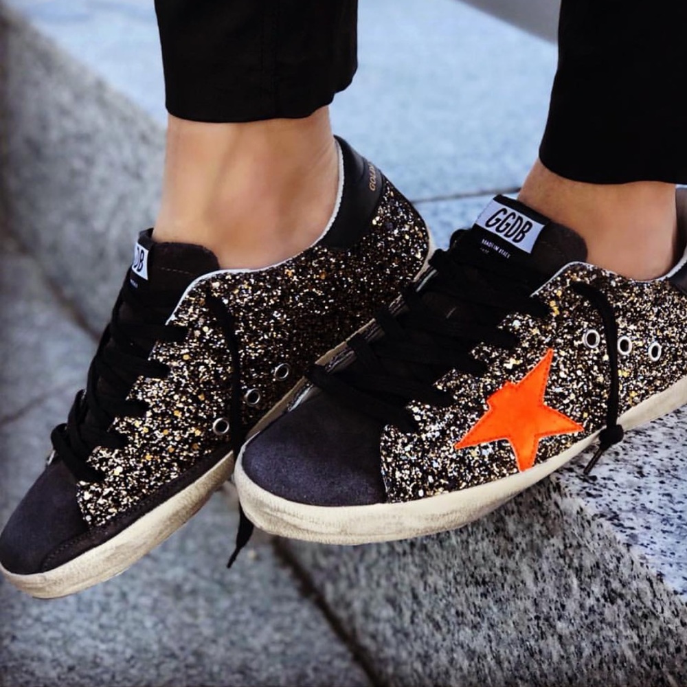 ISO: Golden Goose Glitter Sneakers